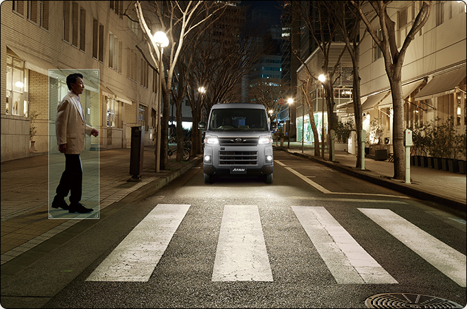 衝突警報機能 / 衝突回避支援ブレーキ機能